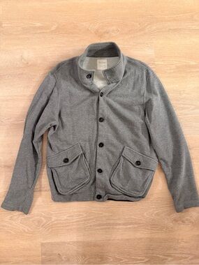 Billy Reid Gray Cardigan Size Large